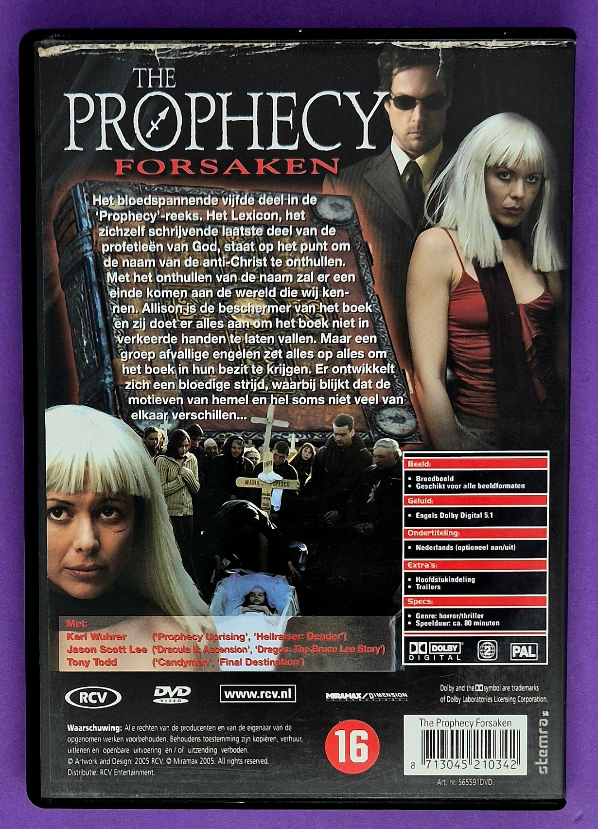 The Prophecy: Forsaken DVD