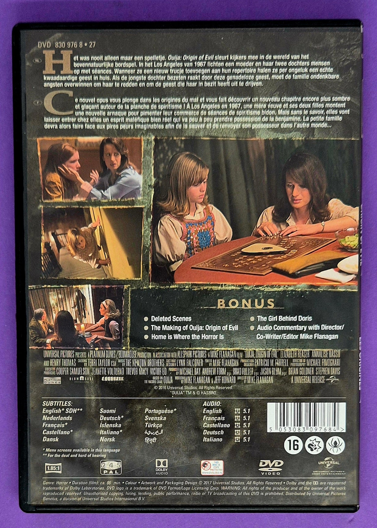 Ouija: Origin Of Evil DVD