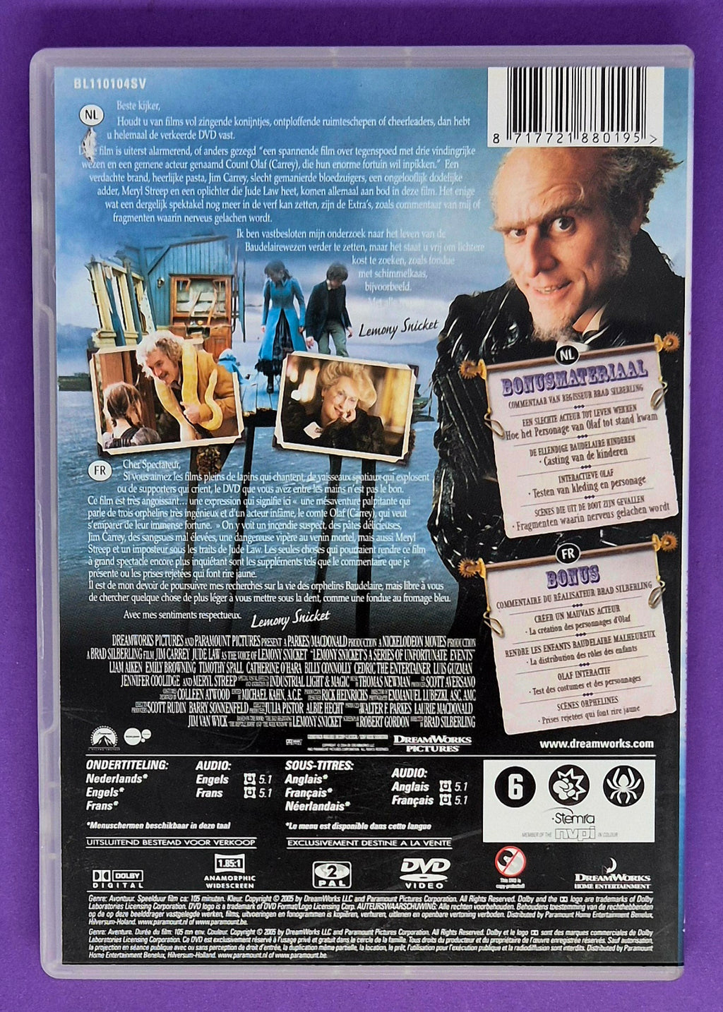 Lemony Snicket's Ellendige Avonturen DVD