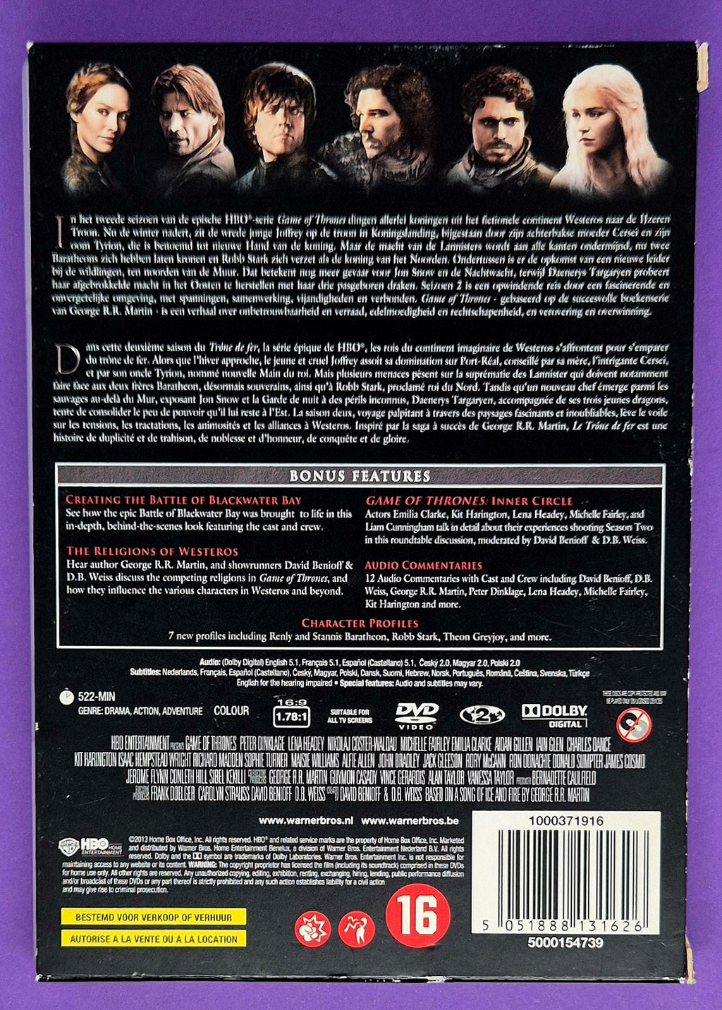 Game Of Thrones - Seizoen 2 DVD