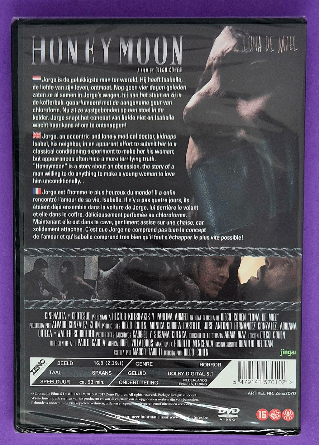 Honeymoon DVD