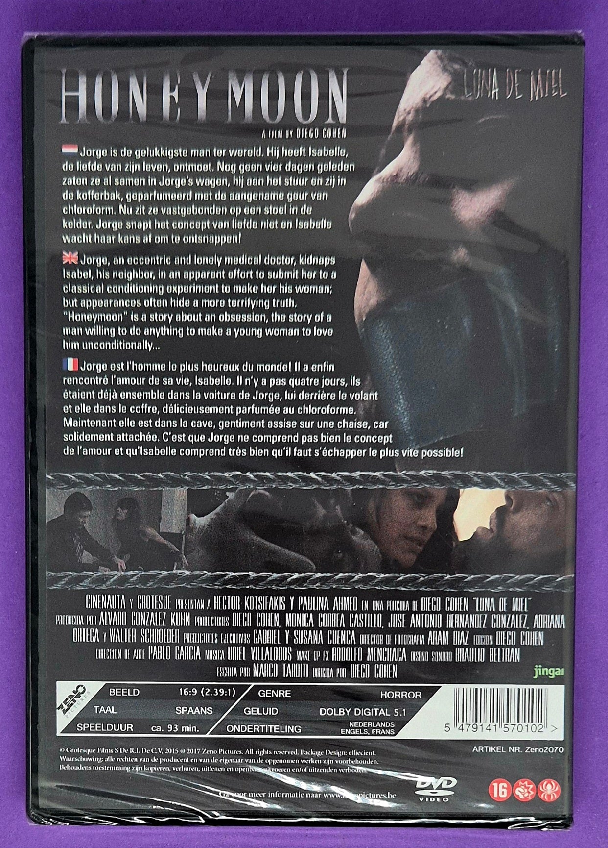 Honeymoon DVD