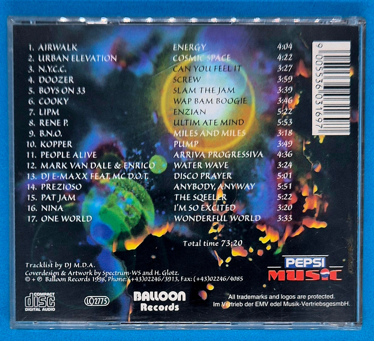 Various - Wyborowa - Dance Inferno CD