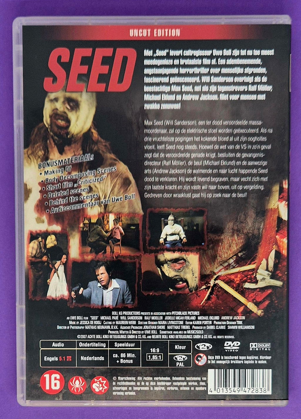 Seed - Uncut Edition DVD