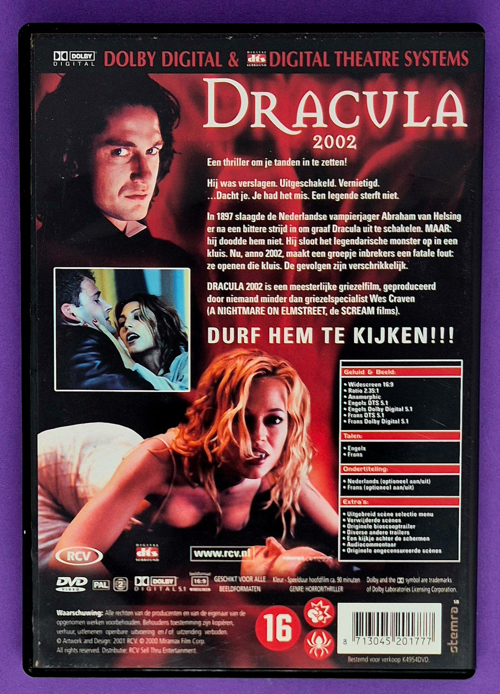 Dracula 2002 DVD