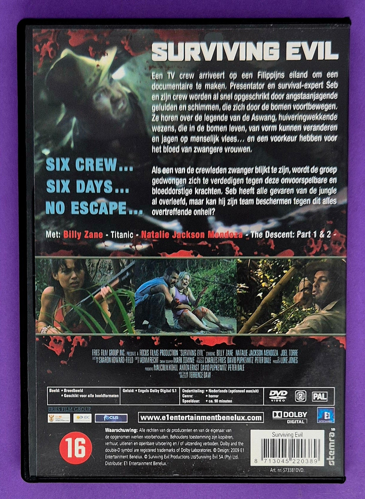 Surviving Evil DVD