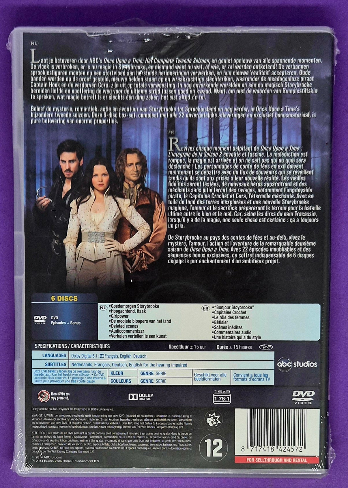 Once Upon A Time - Het Complete Tweede Seizoen DVD