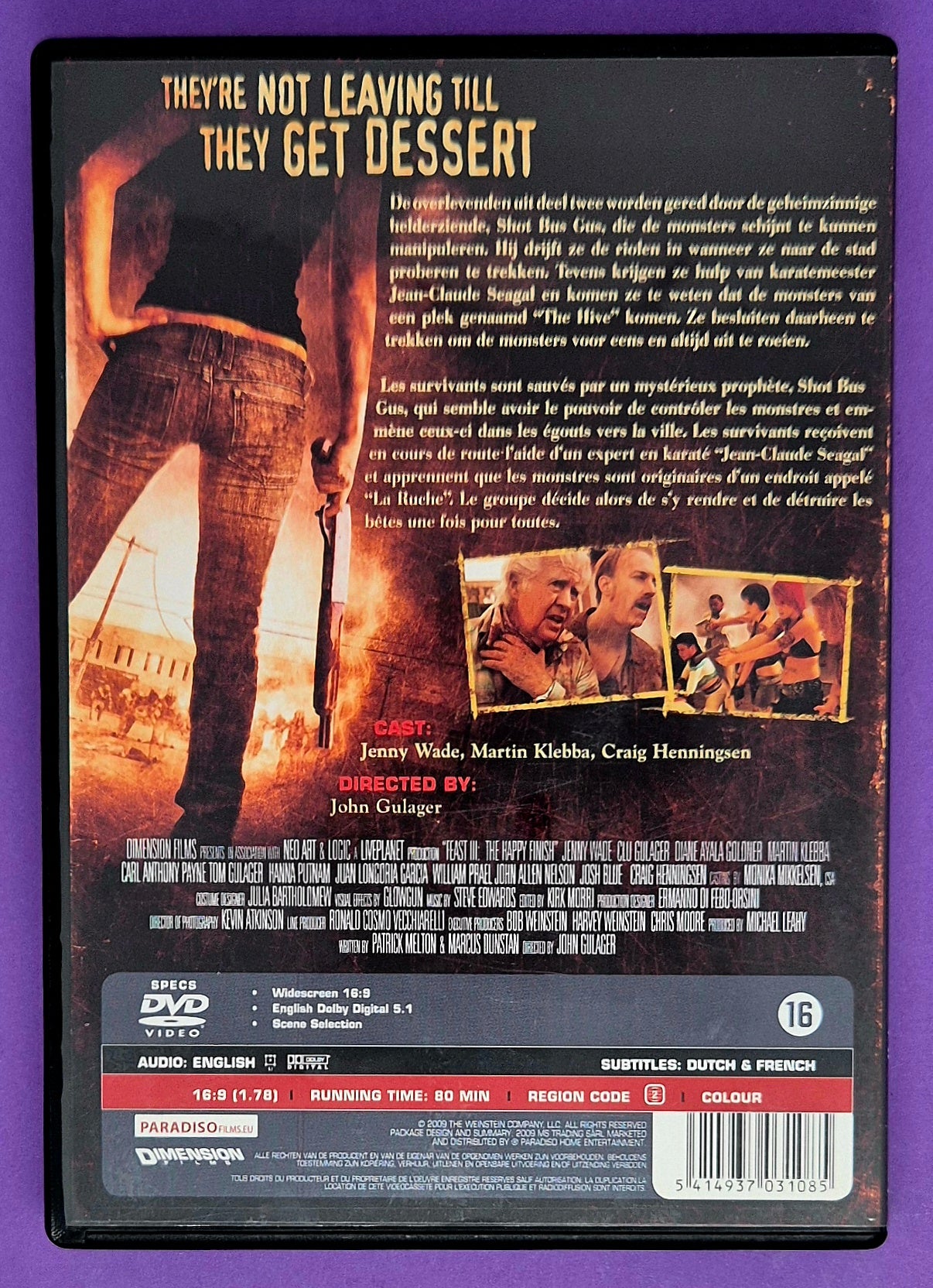 Feast III: The Happy Finish Unrated DVD
