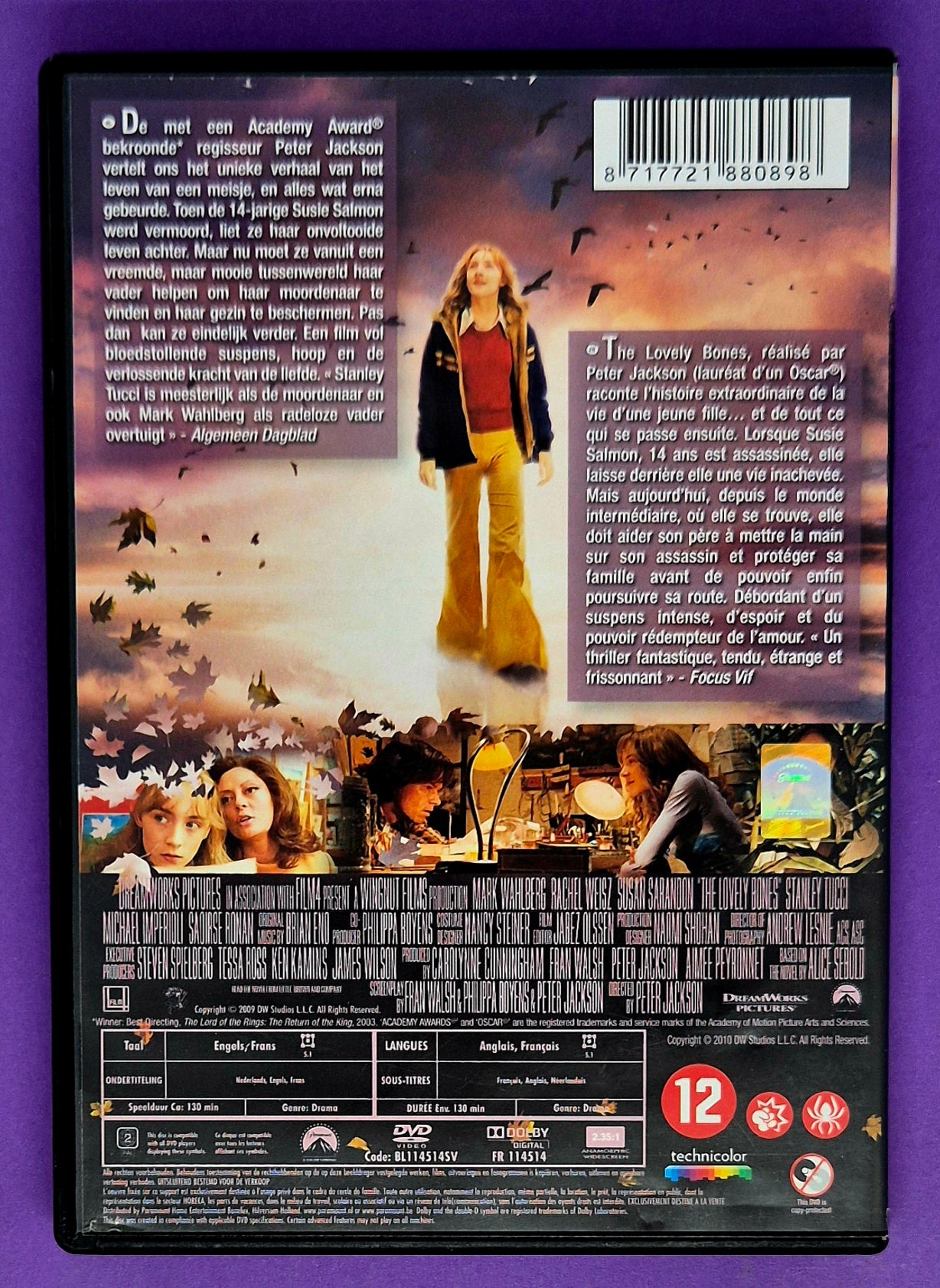 The Lovely Bones DVD