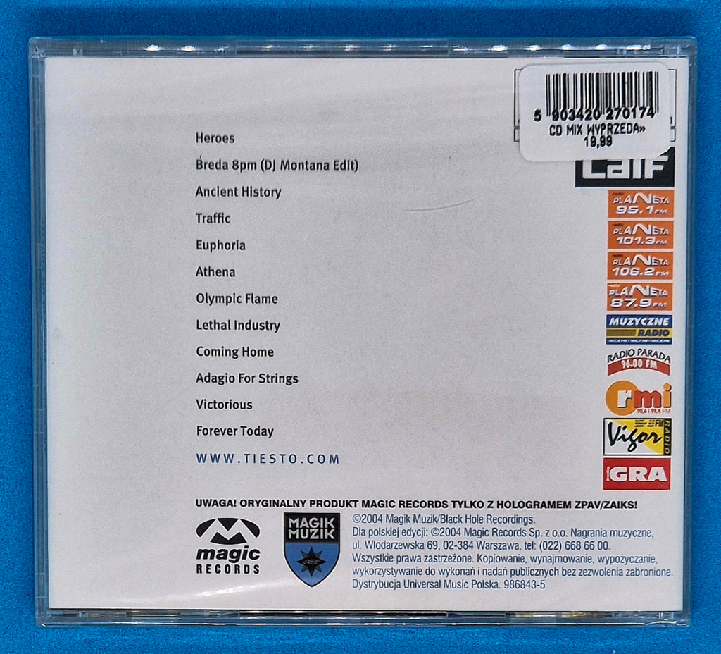 DJ Tiësto - Parade Of The Athletes CD