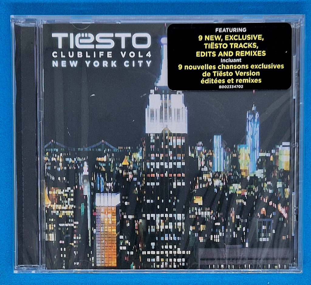 DJ Tiësto - Club Life Vol 4 New York City CD