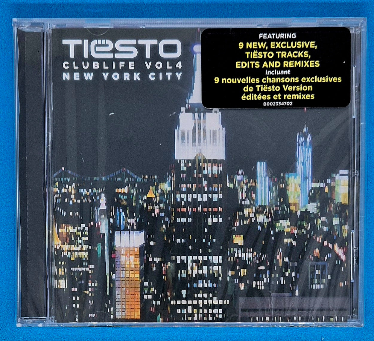 DJ Tiësto - Club Life Vol 4 New York City CD