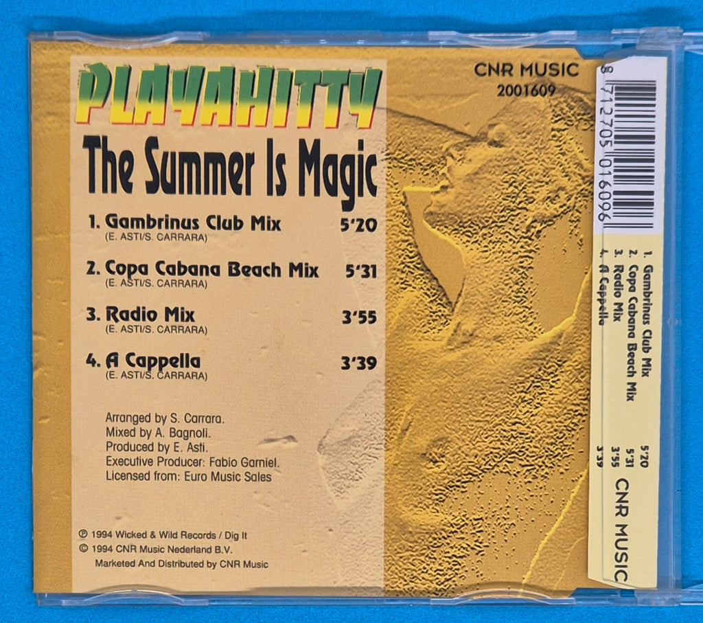Playahitty - The Summer Is Magic CD Maxi-Single