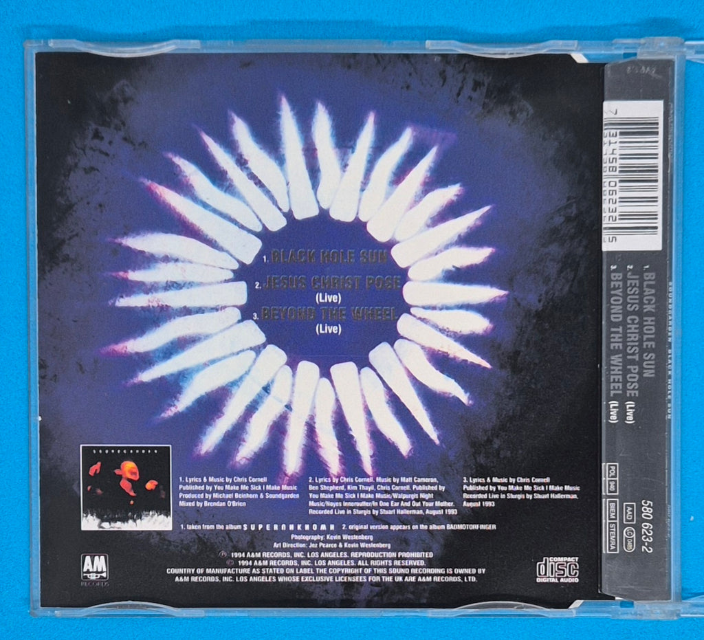 Soundgarden - Black Hole Sun CD Maxi-Single