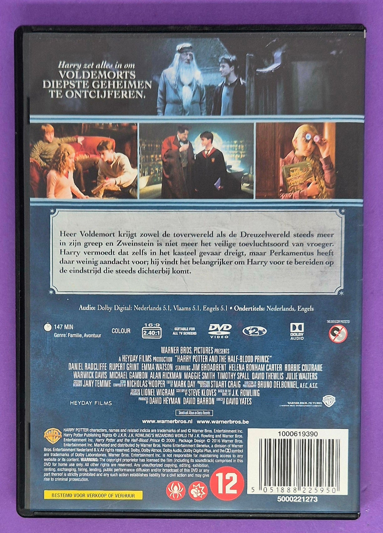 Harry Potter En De Halfbloed Prins DVD