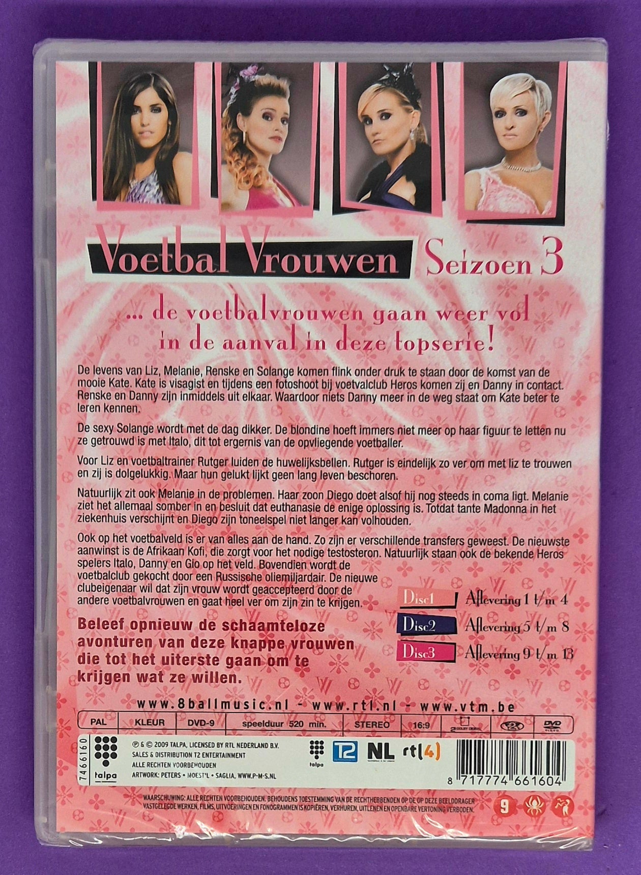 Voetbal Vrouwen - Seizoen 3 DVD