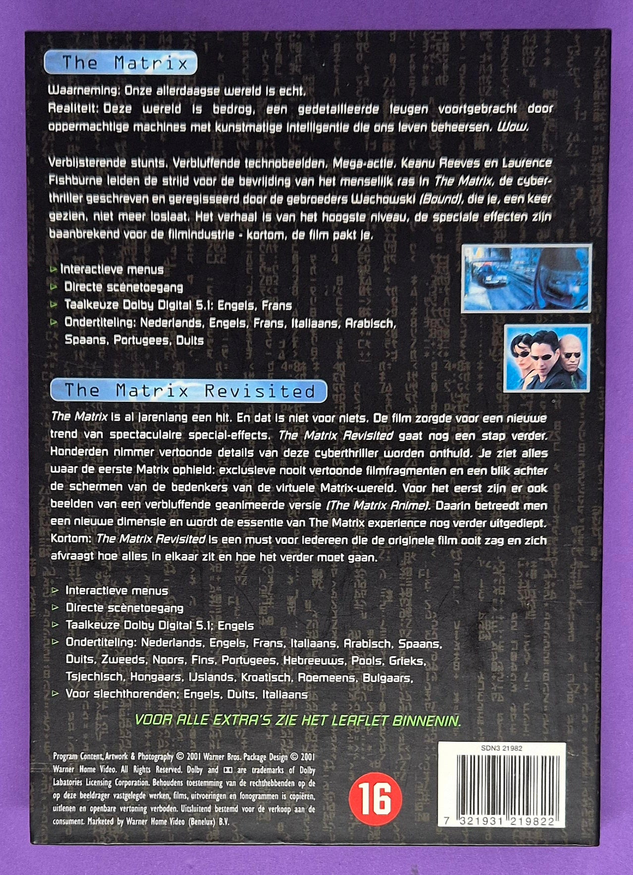 The Matrix & The Matrix Revisited - Limited Edition DVD