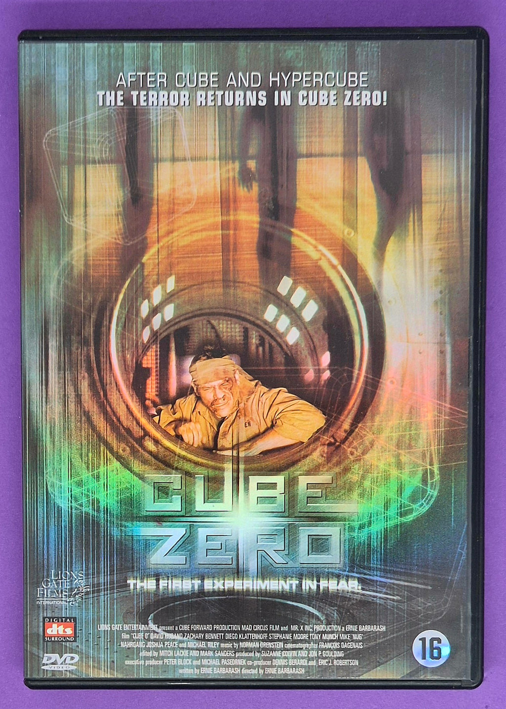 Cube Zero DVD