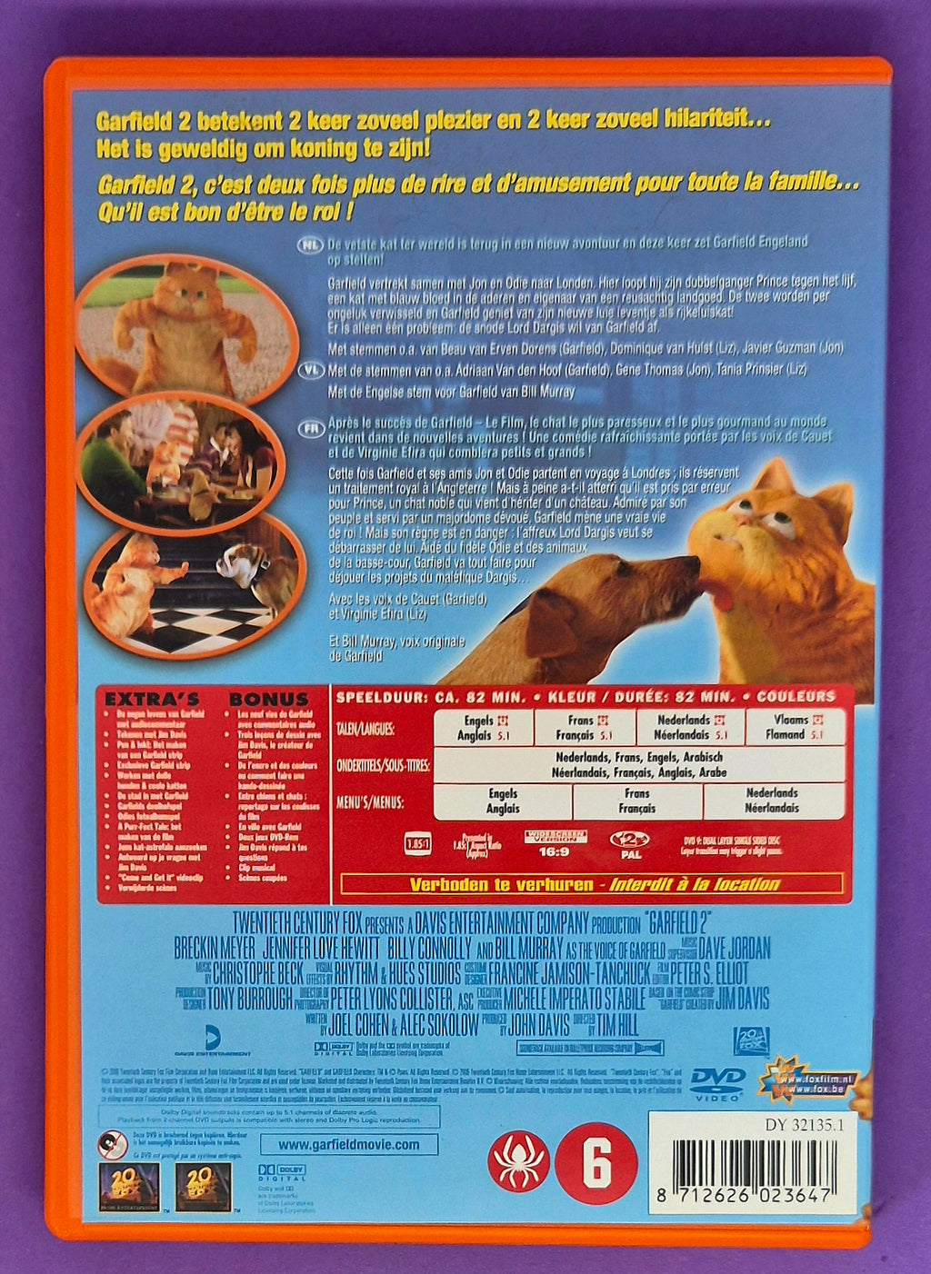 Garfield 2 DVD
