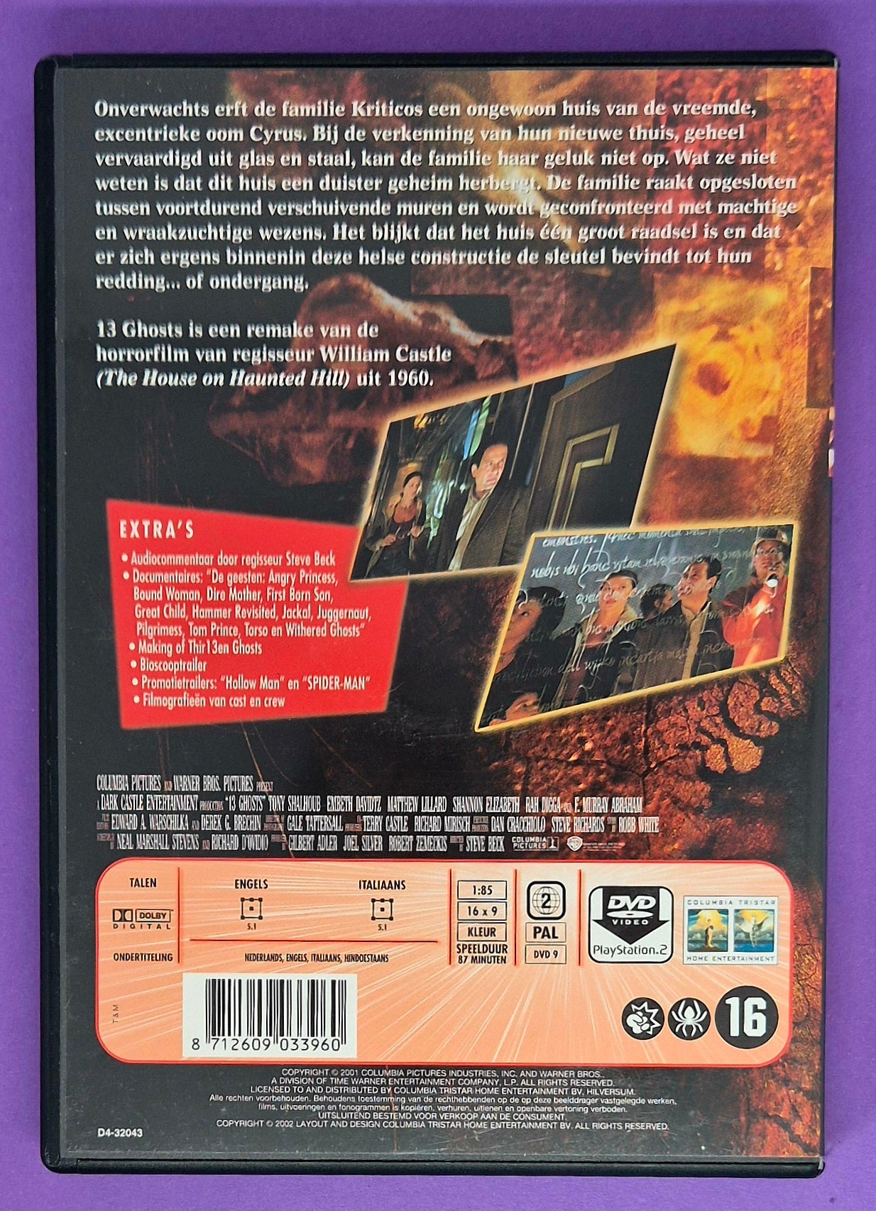 Thir13en Ghosts DVD