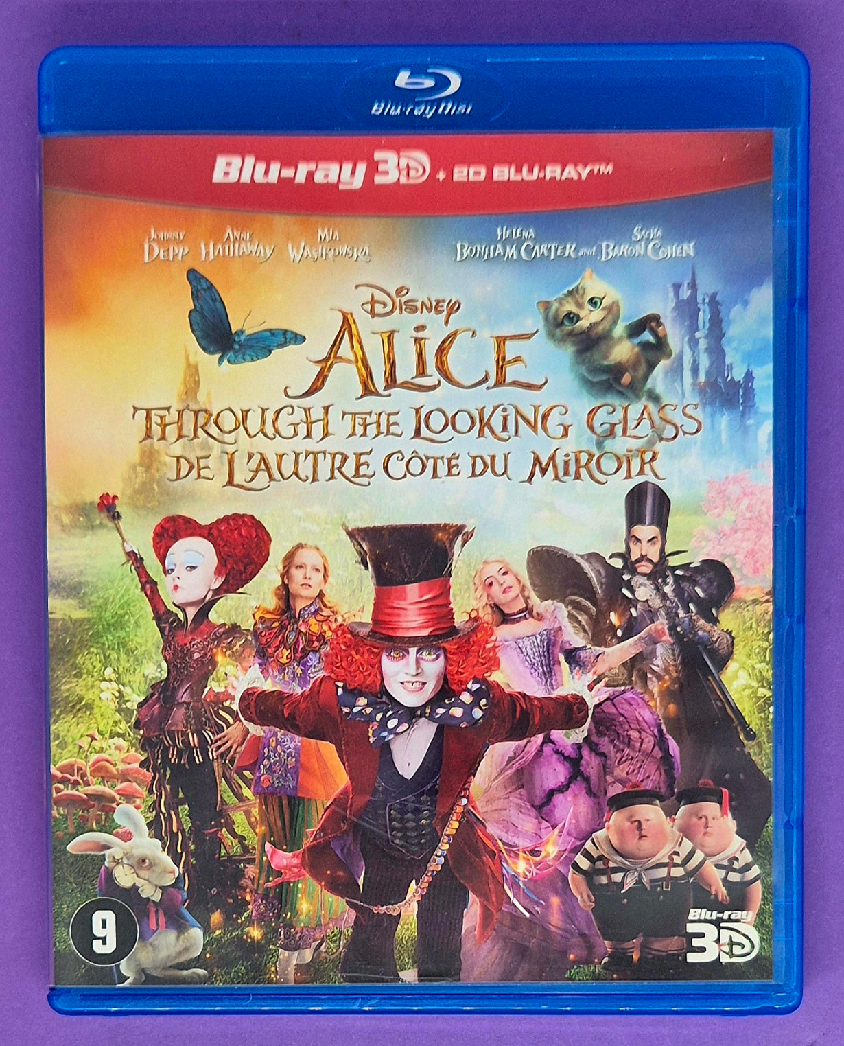 Alice Through The Looking Glass 3D Blu-ray