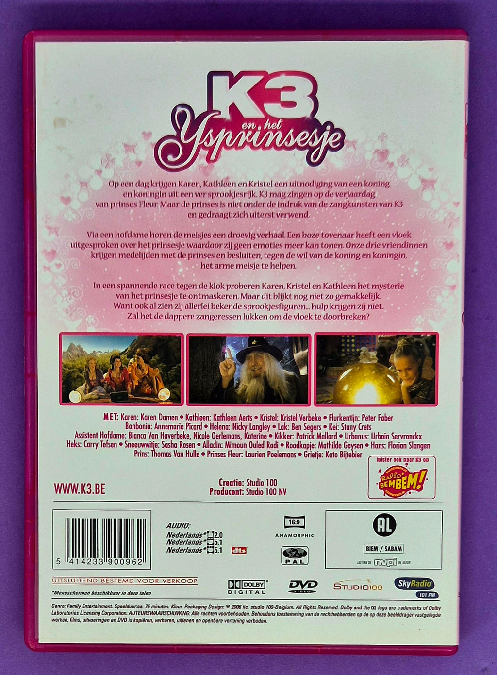K3 En Het IJsprinsesje DVD
