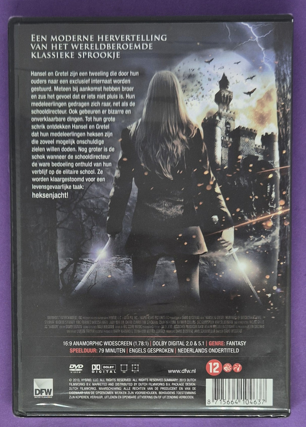 Hansel And Gretel: Warriors Of Witchcraft DVD
