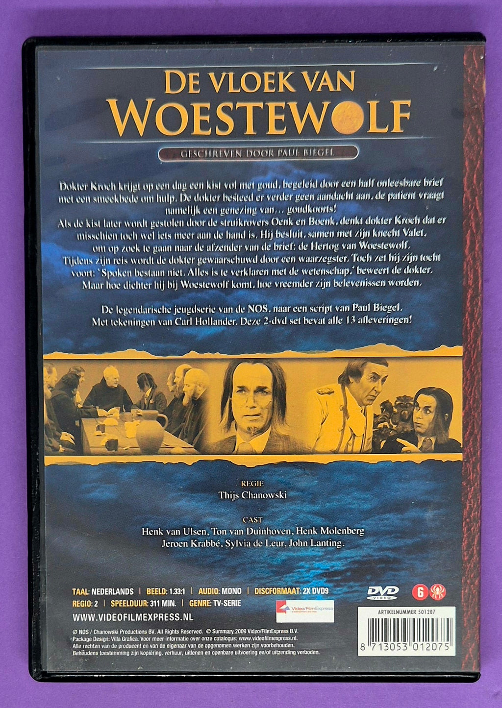 De Vloek Van Woestewolf - De Volledige Serie DVD