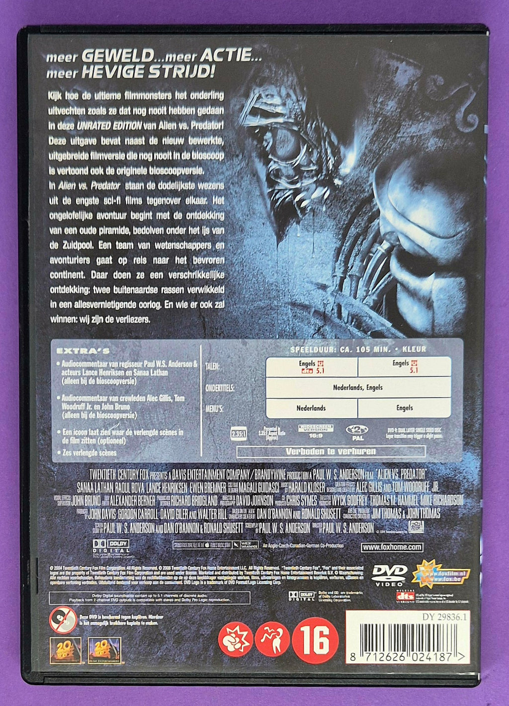 Alien Vs. Predator - Unrated Edition DVD