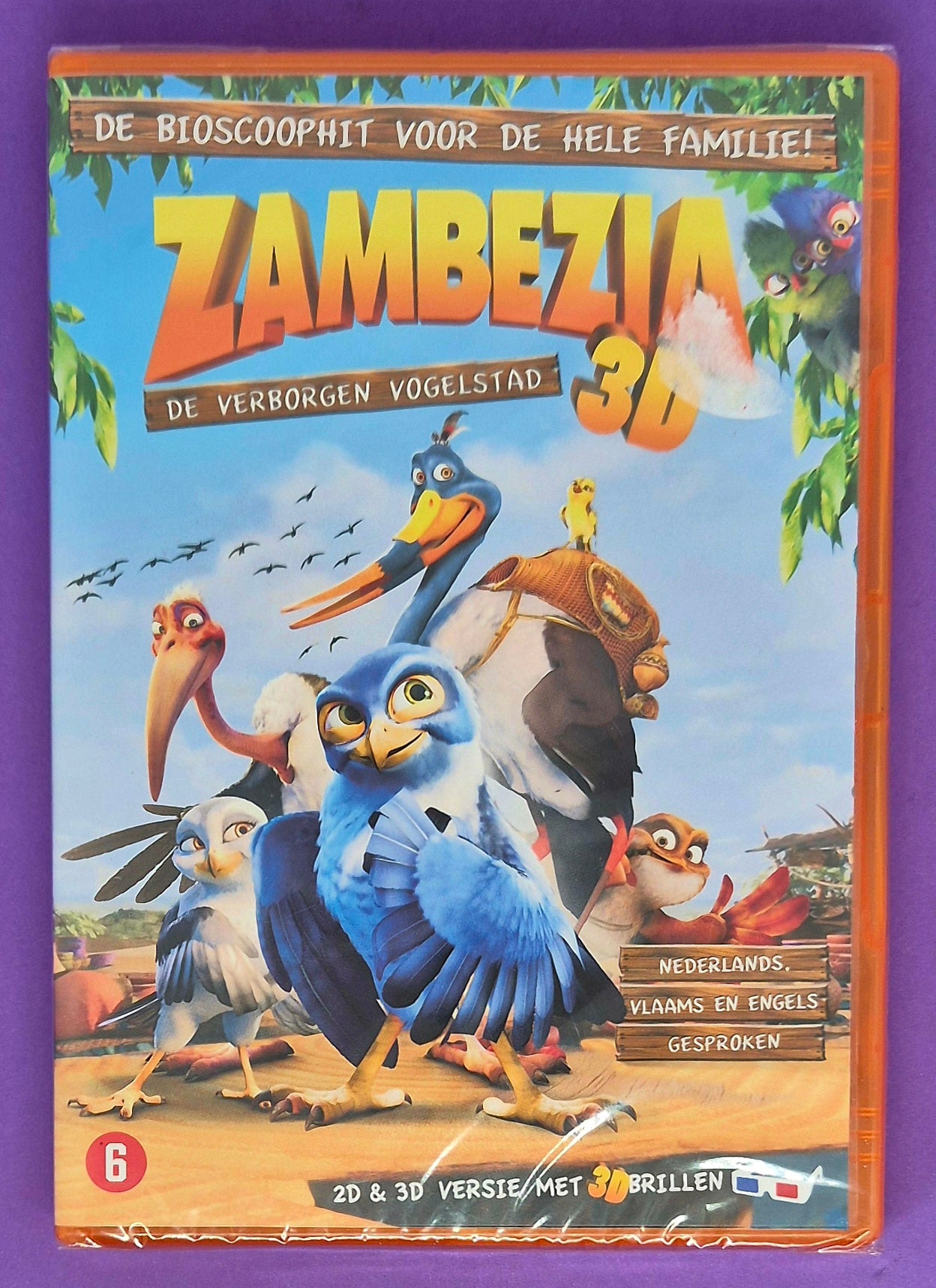 Zambezia - De Verborgen Vogelstad 2D & 3D Versie DVD