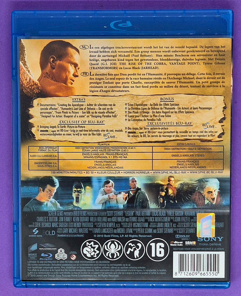 Legion Blu-ray