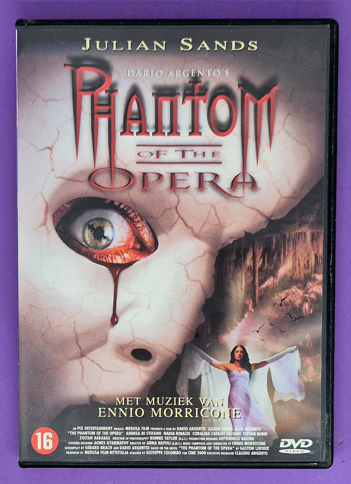 Dario Argento's Phantom Of The Opera DVD