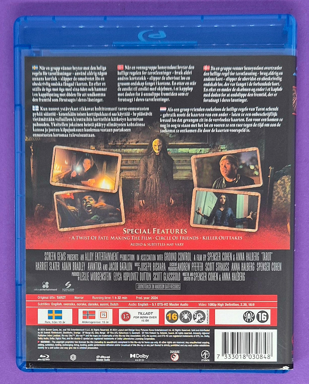 Tarot Blu-ray