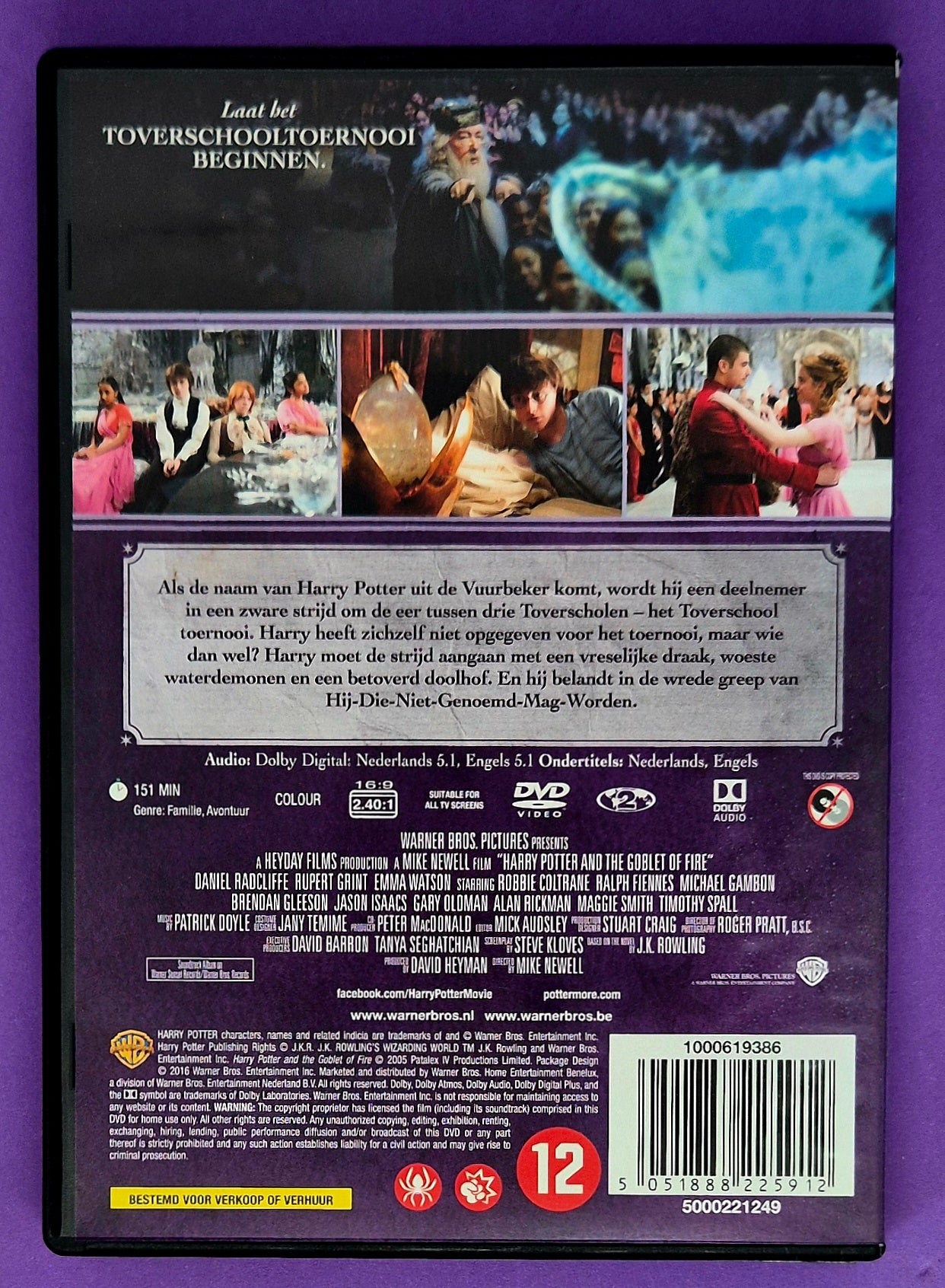 Harry Potter En De Vuurbeker DVD