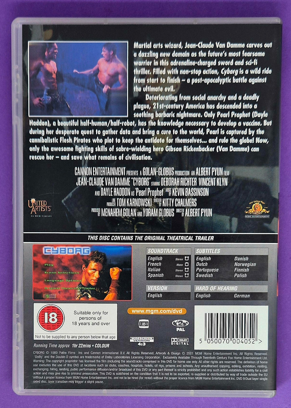 Cyborg DVD