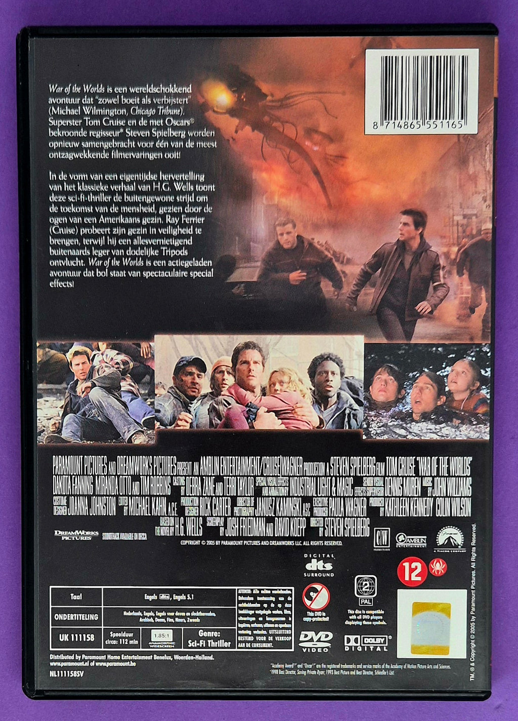 War Of The Worlds DVD
