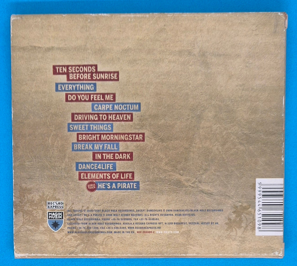 Tiësto – Elements Of Life CD