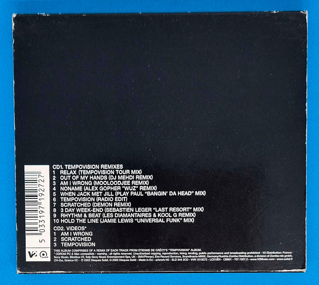 Etienne De Crecy - Tempovision Remixes CD