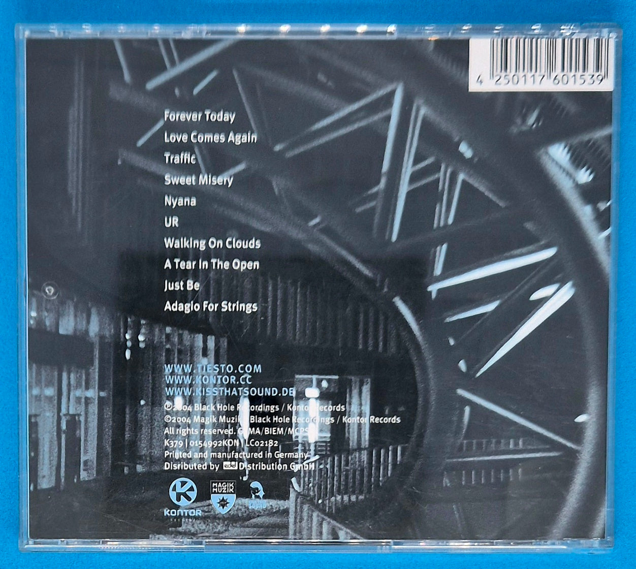 DJ Tiësto - Just Be CD