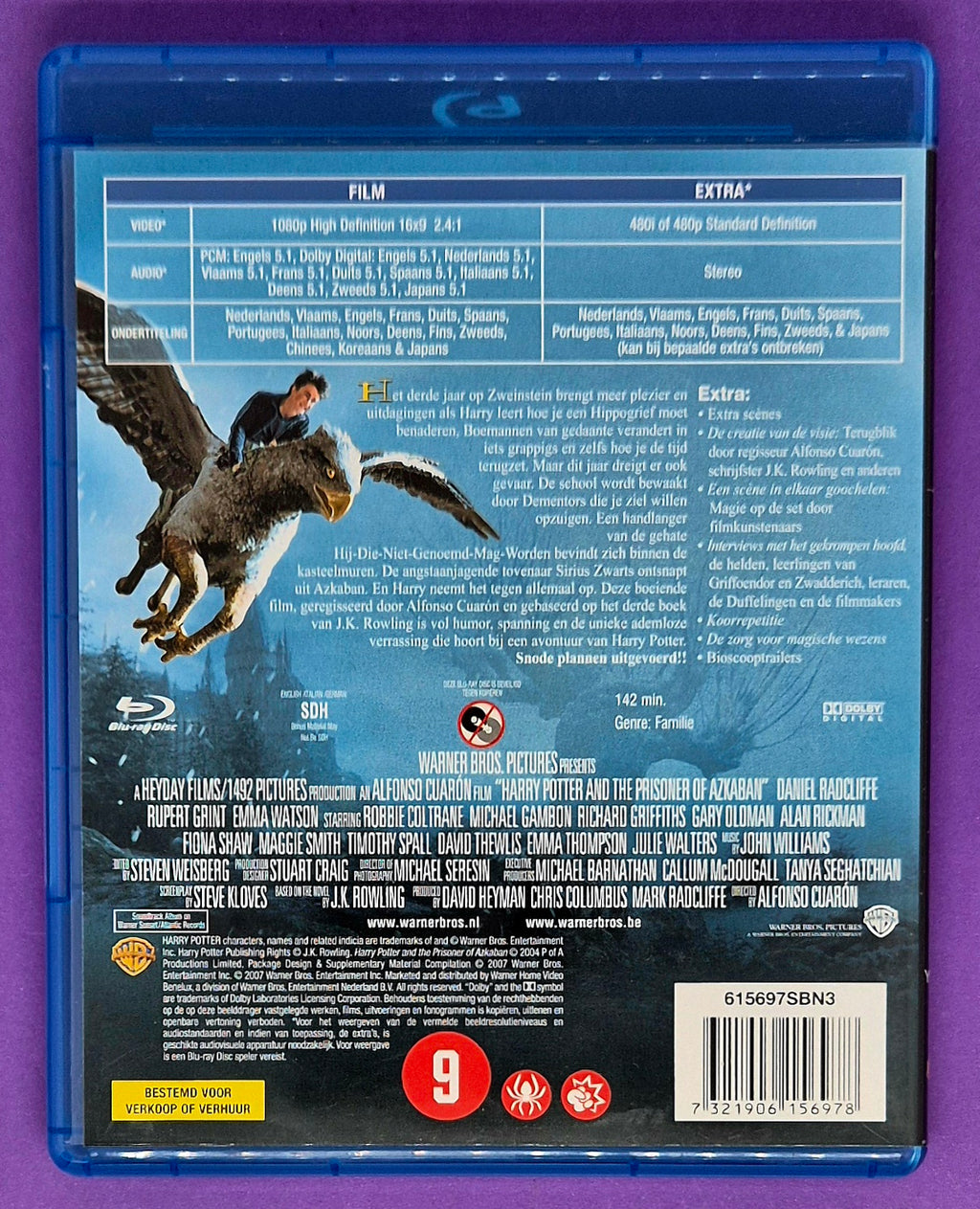 Harry Potter En De Gevangene Van Azkaban Blu-ray