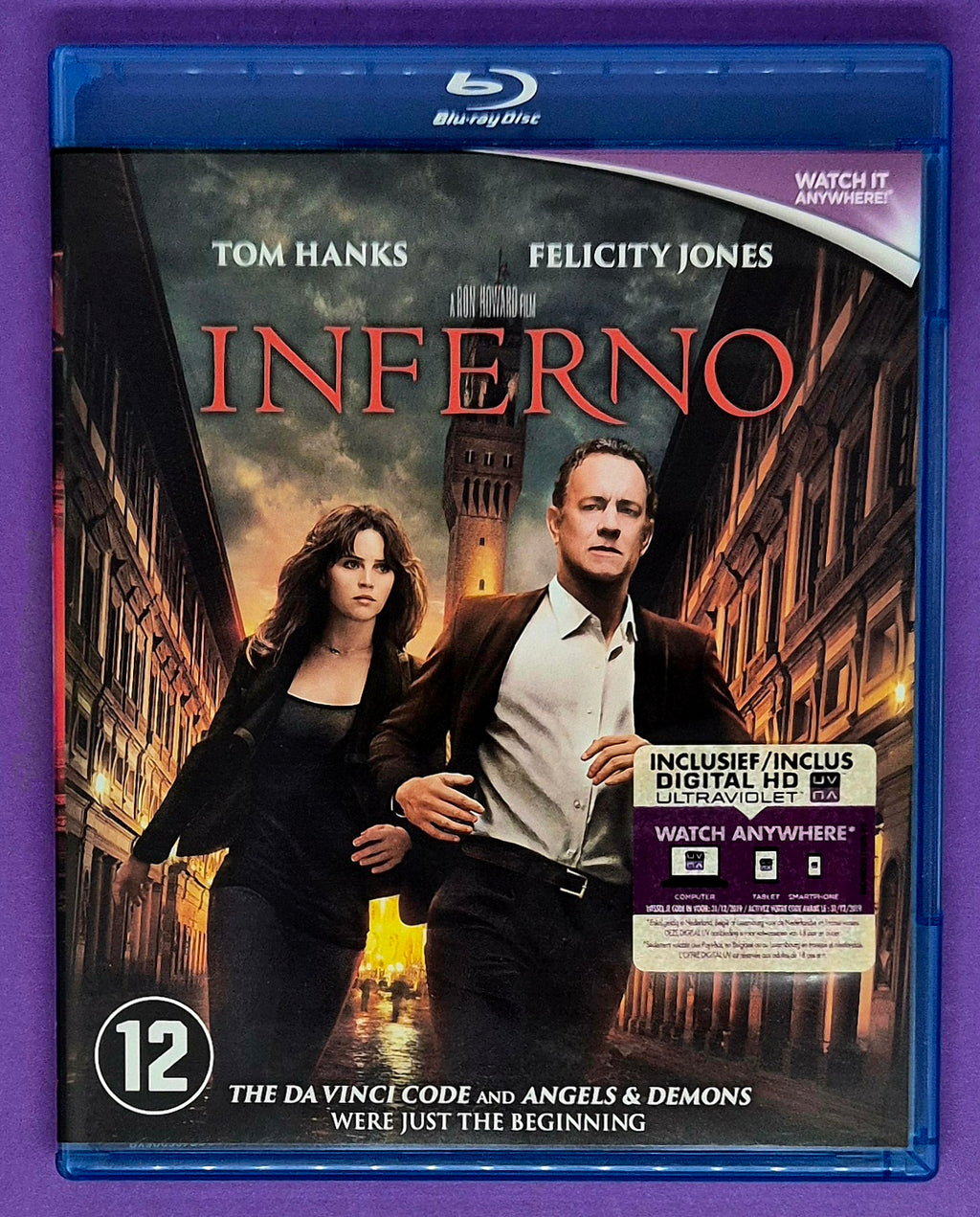 Inferno Blu-ray
