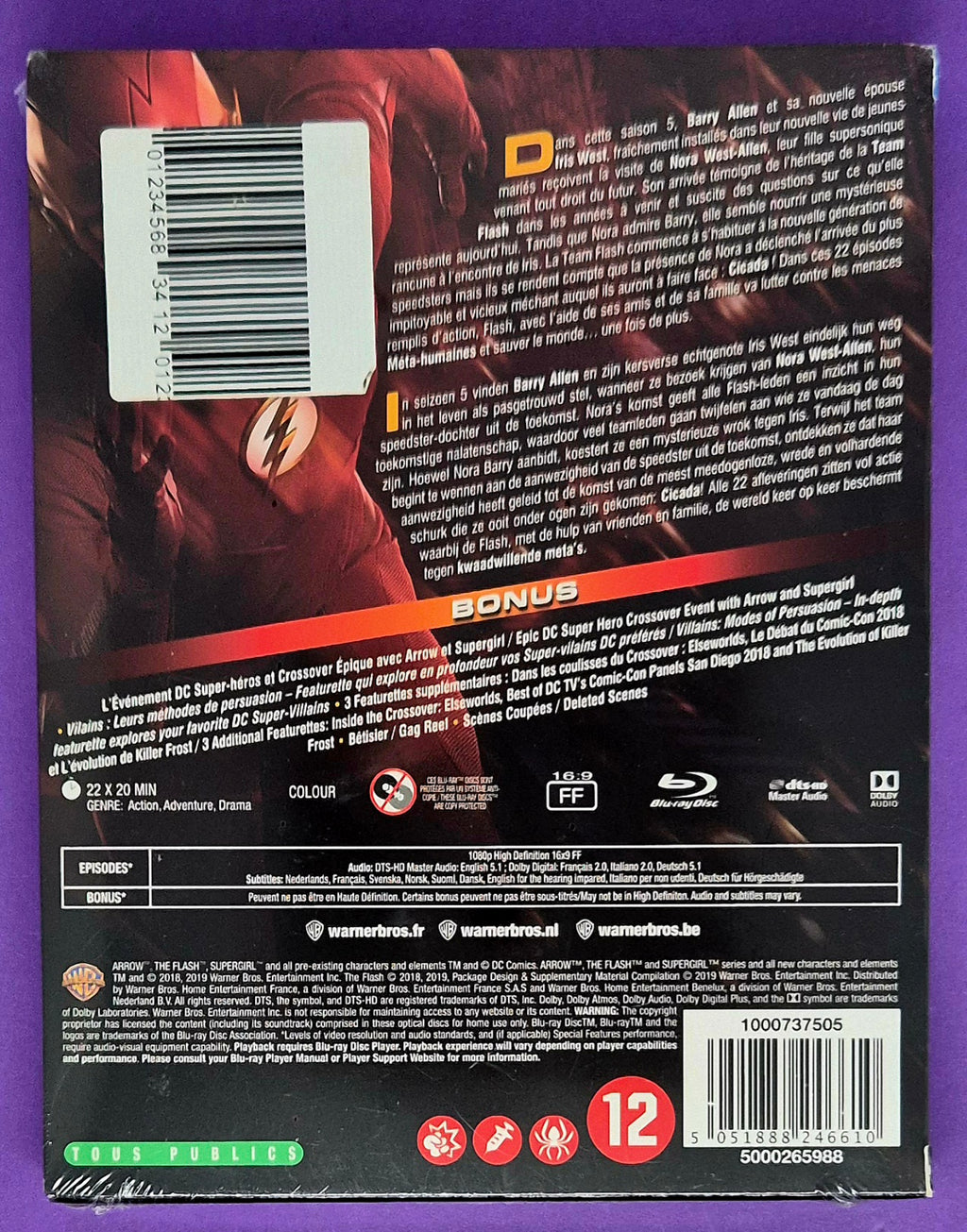 The Flash - Seizoen 5 Blu-ray