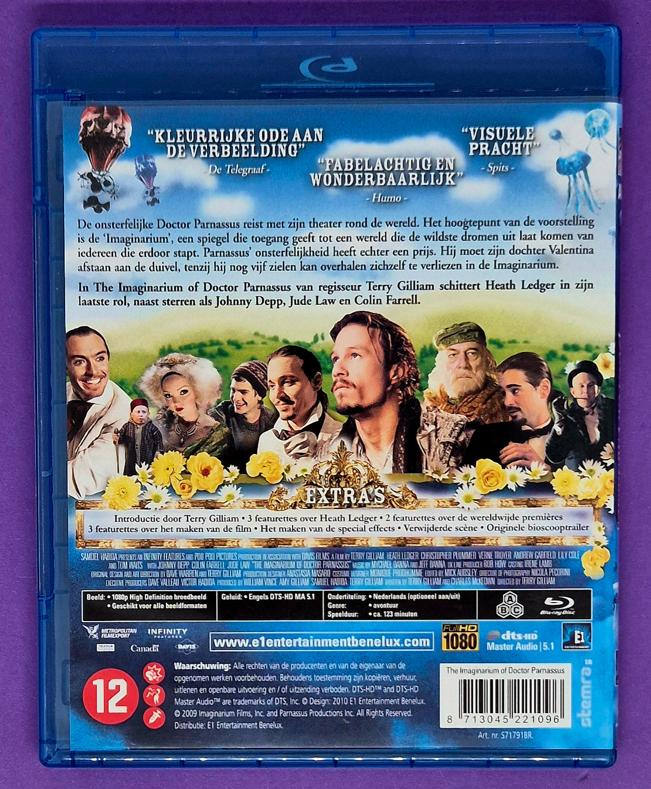 The Imaginarium Of Doctor Parnassus - Special Edition Blu-ray