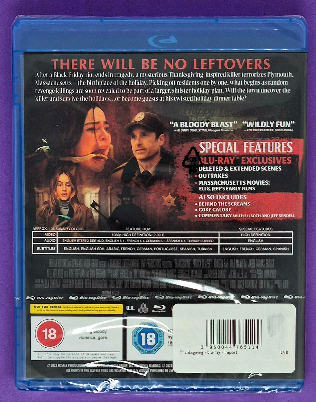 Thanksgiving Blu-ray