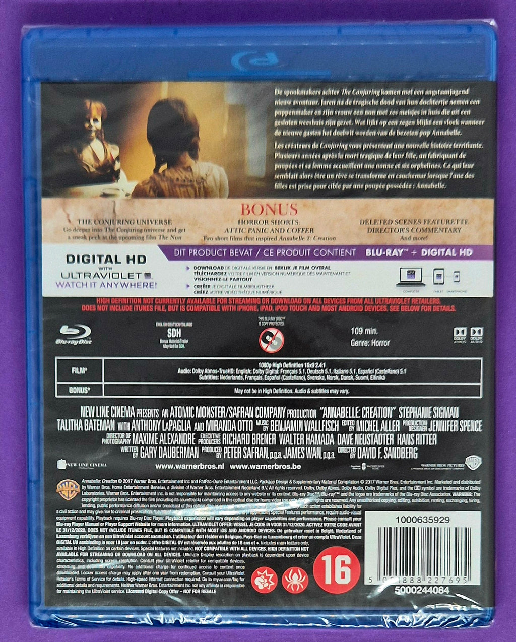 Annabelle 2: Creation Blu-ray