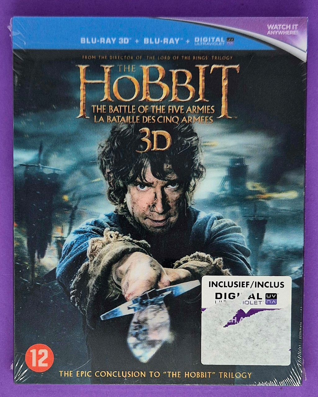The Hobbit: The Battle Of The Five Armies 3D Blu-ray
