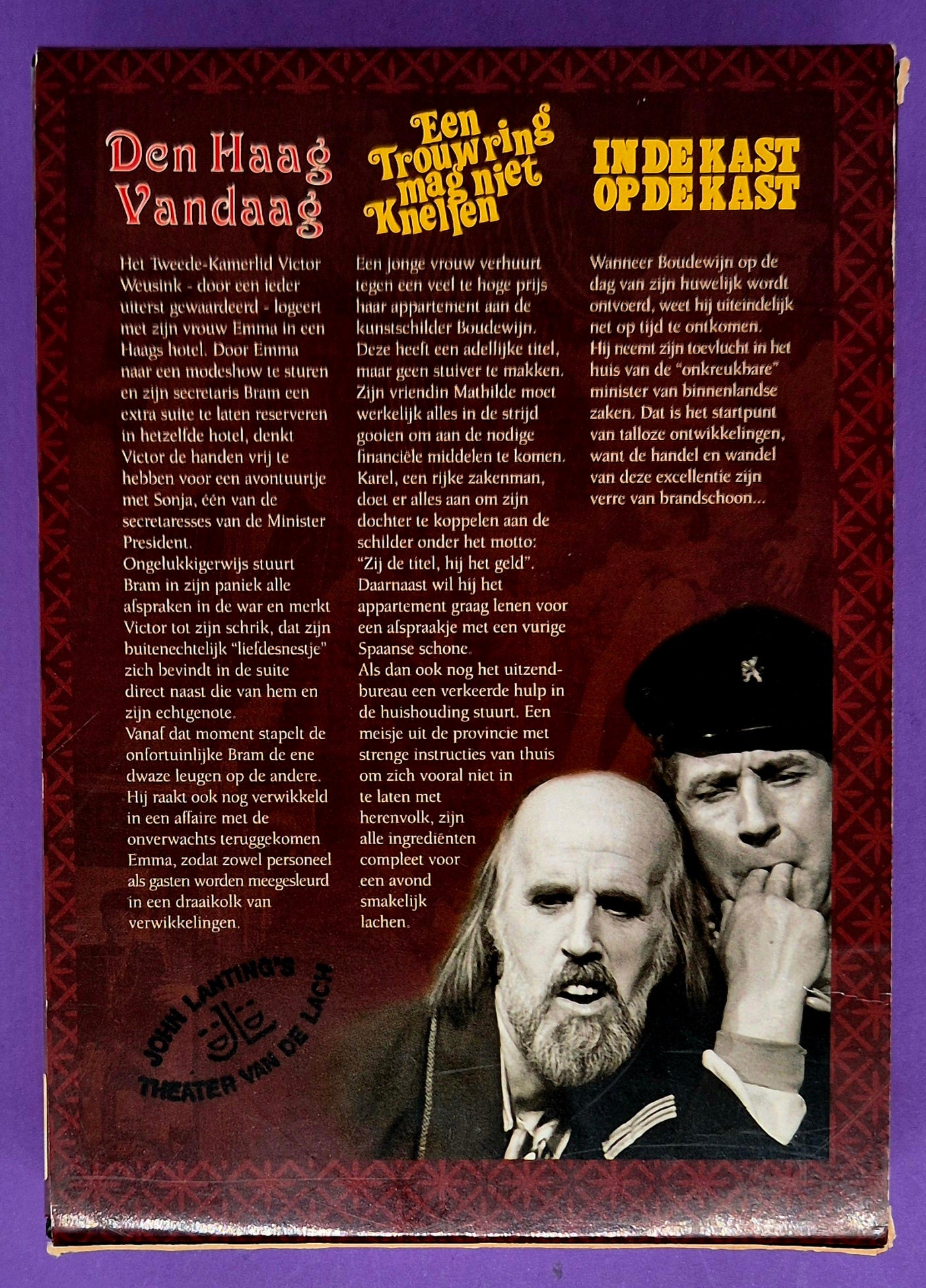 John Lanting’s Theater Van De Lach DVD