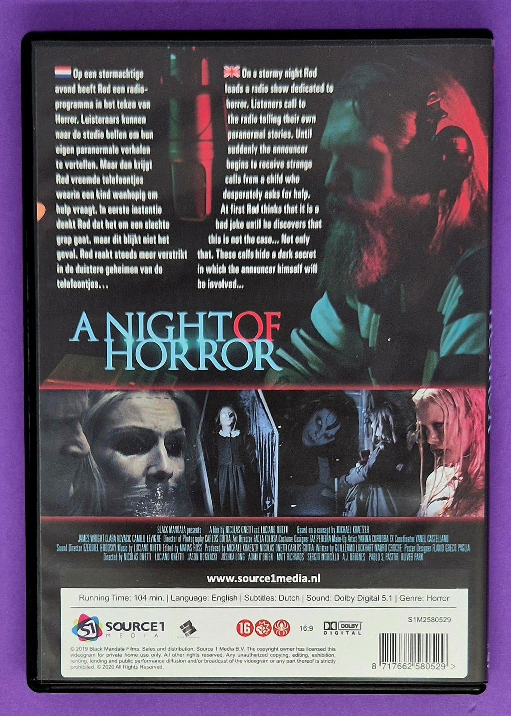 A Night Of Horror: Nightmare Radio DVD