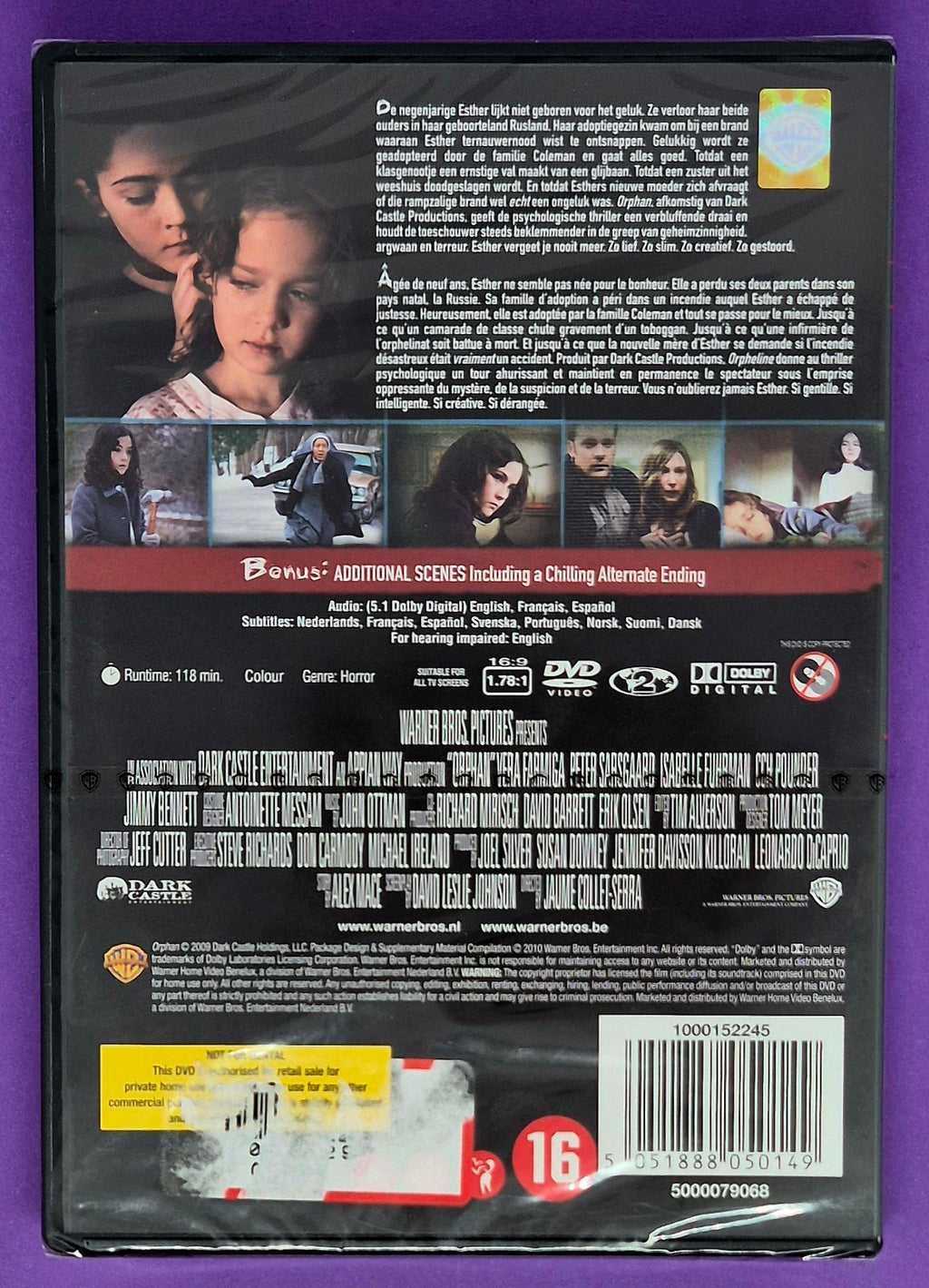 Orphan Esther DVD