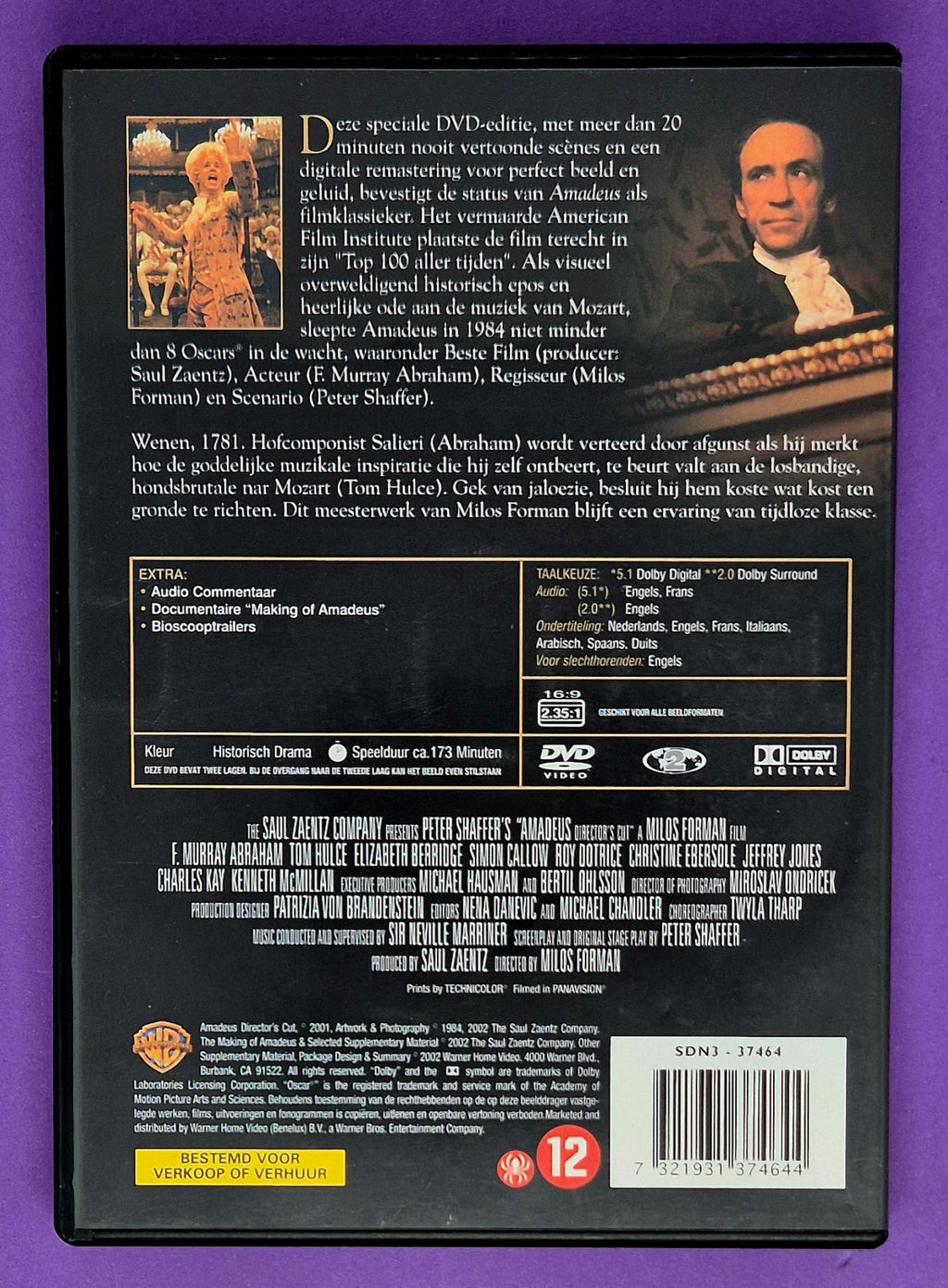 Amadeus - Director's Cut - 2 Disc Special Edition DVD